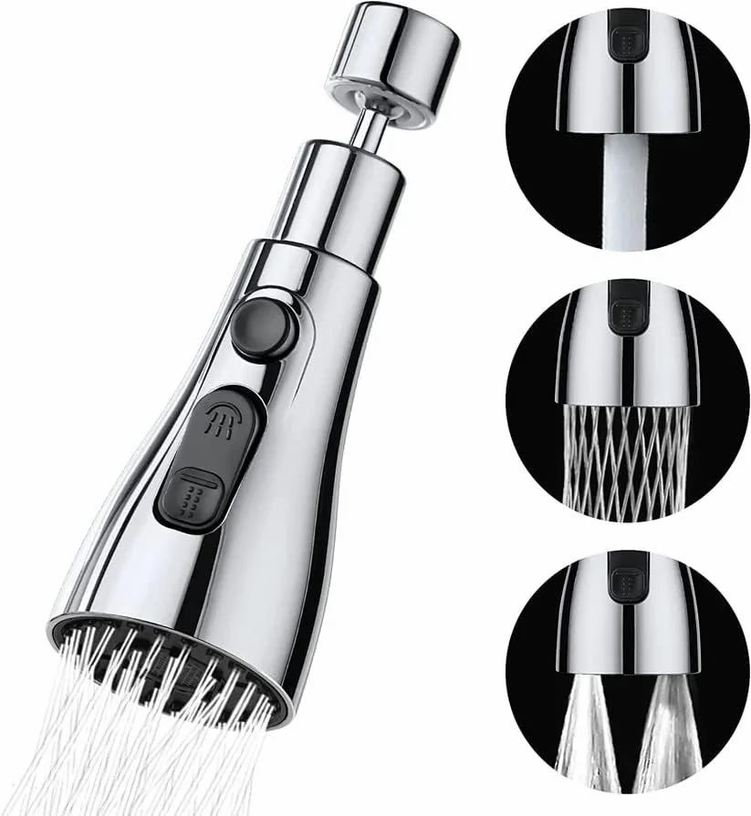 Stainless Steel 360 Degree Movable Faucet Aerator