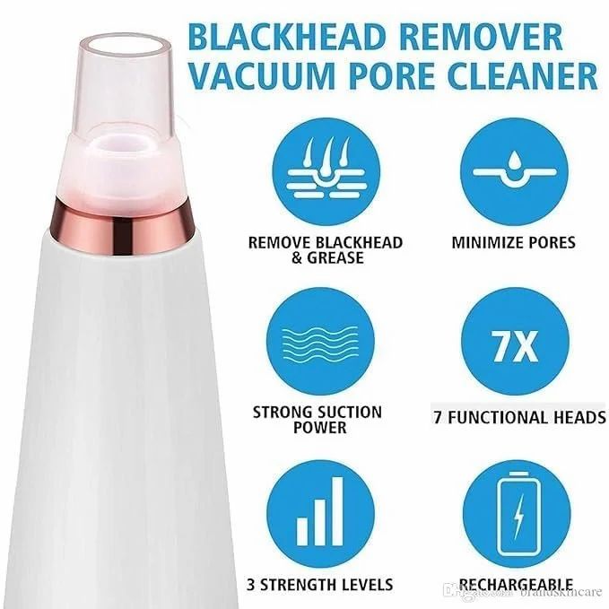 6 In 1 Derma Suction Electric Blackhead Remover