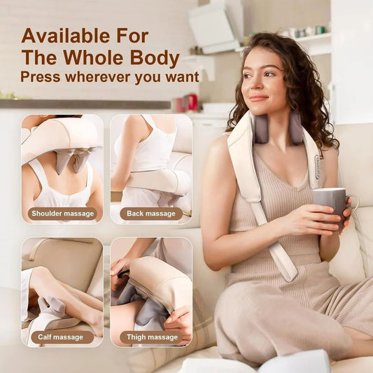 Plastic Back Neck Shoulder Massager Big