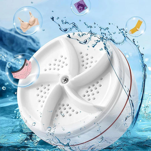 Automatic Mini Turbine Washing Machine Portable Cloth Washing Machine, Capacity: Not Mentioned