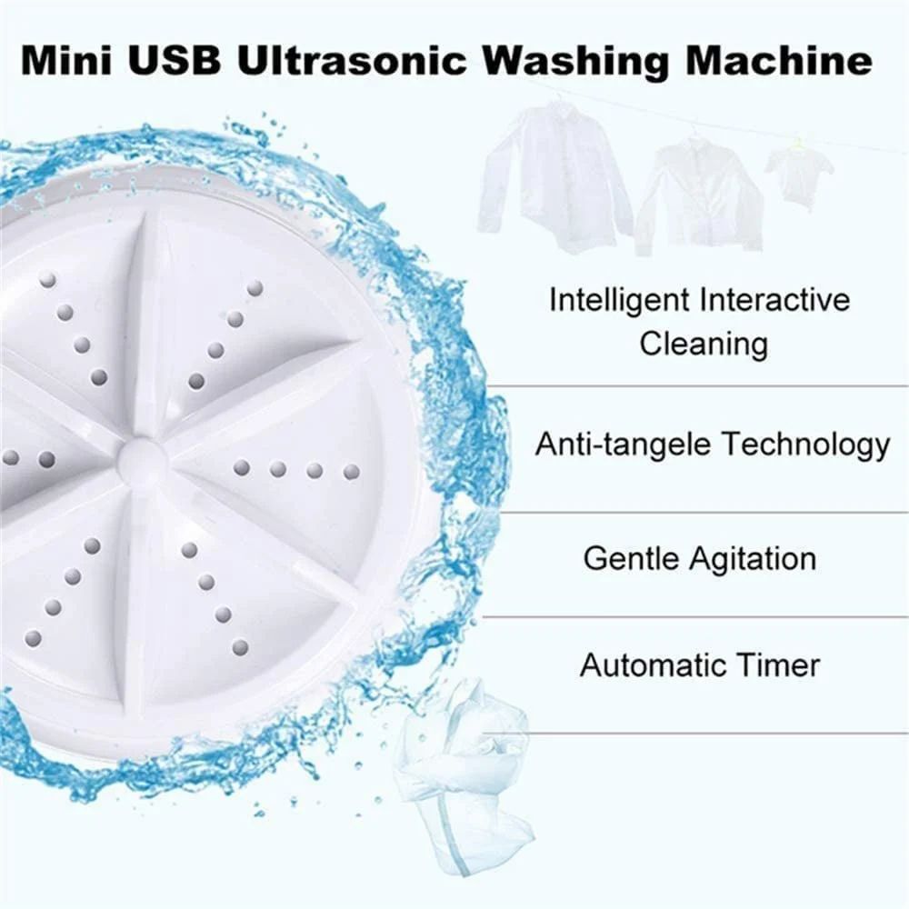 Automatic Mini Turbine Washing Machine Portable Cloth Washing Machine, Capacity: Not Mentioned