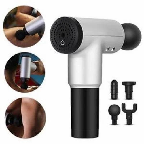 Plastic Black Fascial Gun Massager for Trigger Point Release