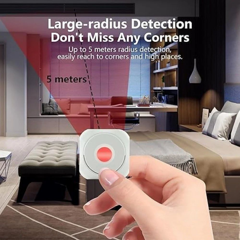 Spy Hidden Camera Detector Portable Wireless Bug Detector Wireless Infrared Camera Sweeper Detector