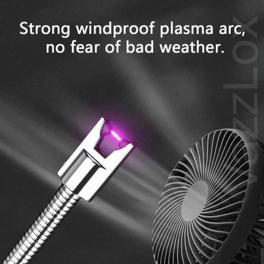 15 cm Usb Rechargeable Electric Gas Kitchen Lighter