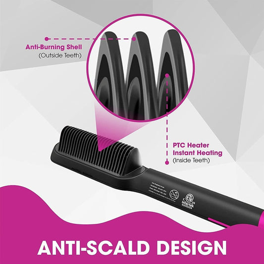 RECHARGEABLE MINI HAIR STRAIGHTENER, Type: Plate