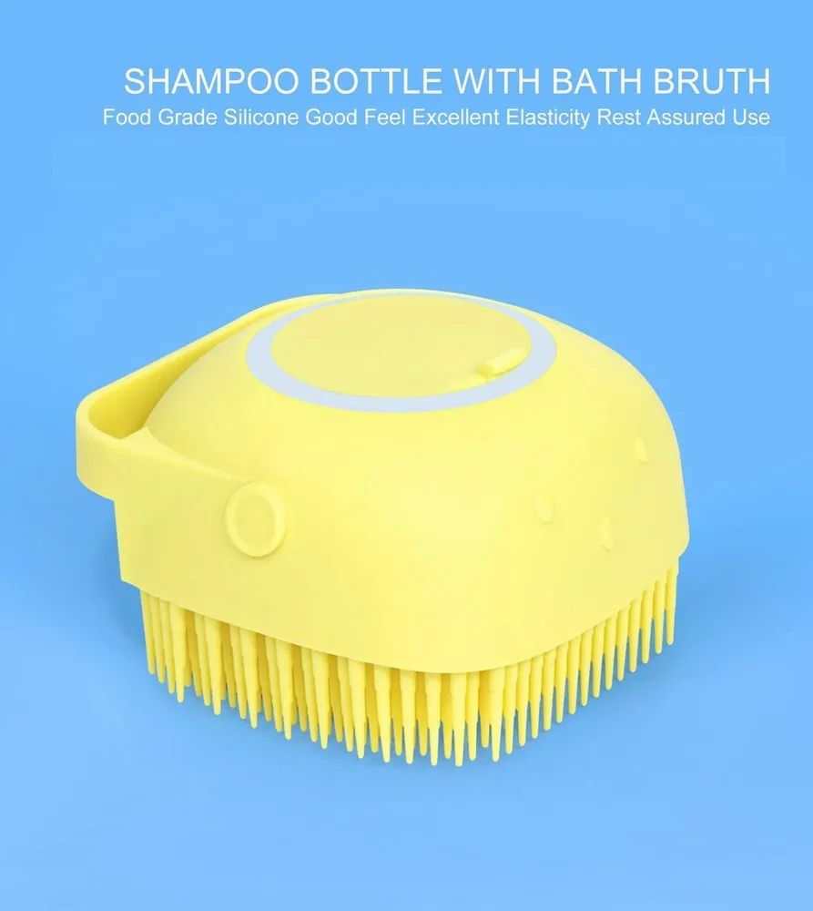SILICONE MASSAGE BATH BODY BRUSH, For Personal Use