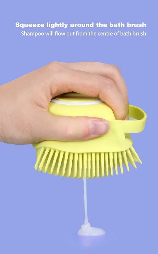 SILICONE MASSAGE BATH BODY BRUSH, For Personal Use