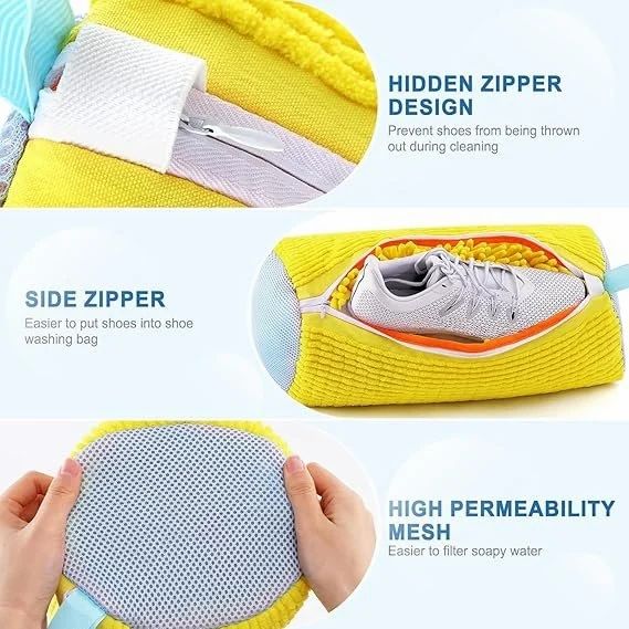 Cotton Shoe Cleaning Bag
