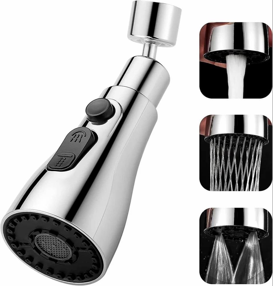 Stainless Steel 360 Degree Movable Faucet Aerator