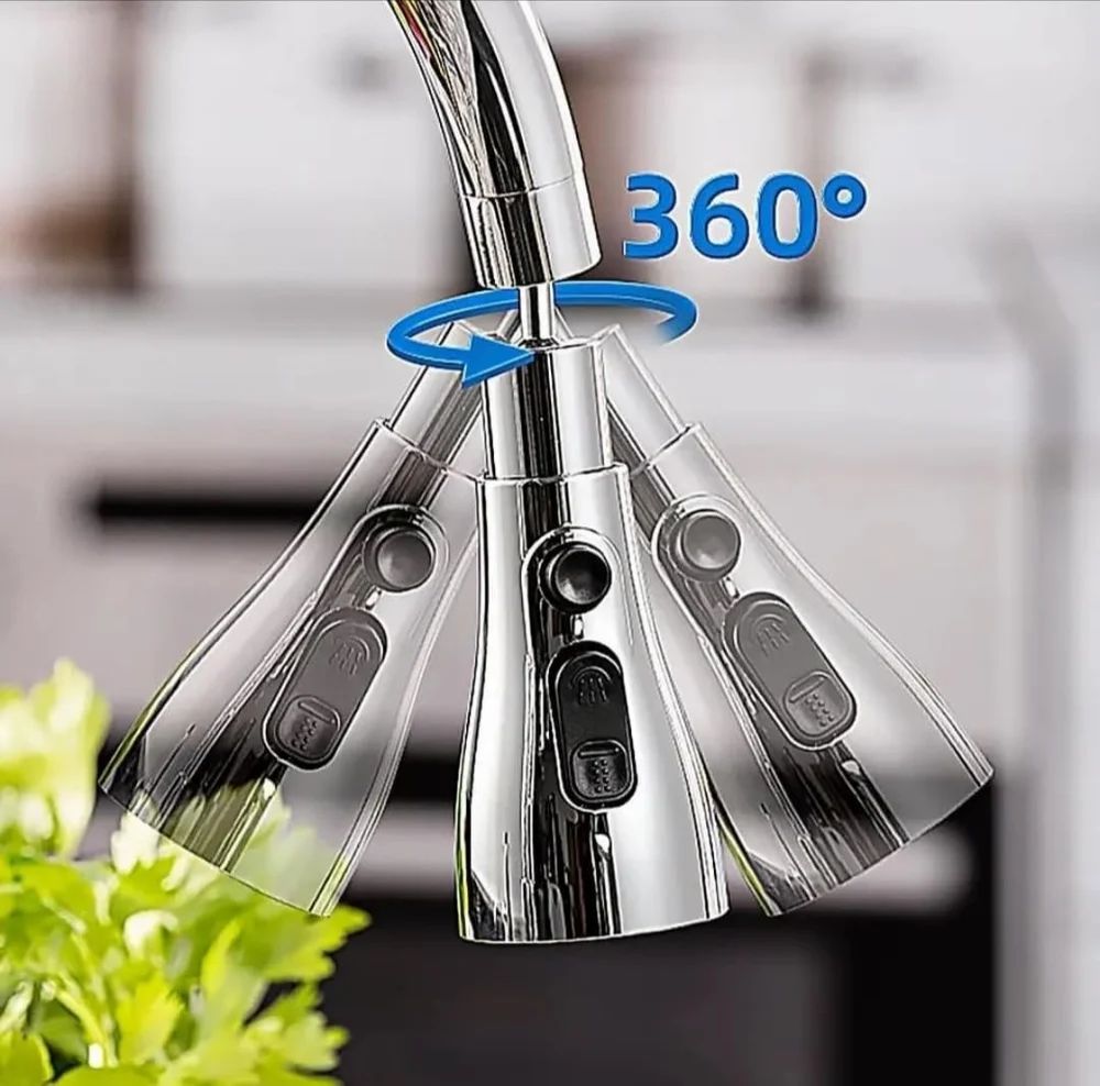Stainless Steel 360 Degree Movable Faucet Aerator