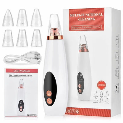 6 In 1 Derma Suction Electric Blackhead Remover
