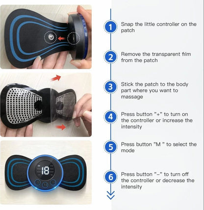 Butterfly Design Body Muscle Massager