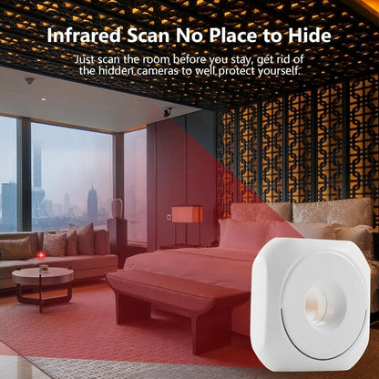 Spy Hidden Camera Detector Portable Wireless Bug Detector Wireless Infrared Camera Sweeper Detector