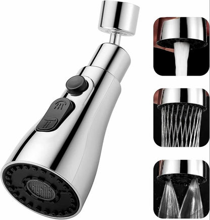 Stainless Steel 360 Degree Movable Faucet Aerator